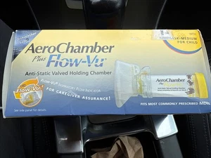 Monaghan AeroChamber Plus Flow-Vu antistatische Ventilhaltekammer /Medium - Bild 1 von 2