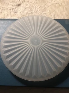 Vintage Tupperware klare Kunststoffdeckeldichtung für Kannendeckel 802-B - Bild 1 von 3