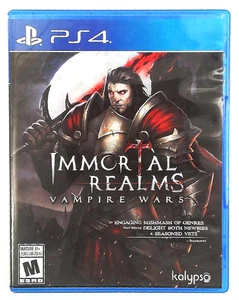 🎮 PS4 Immortal Realms: Vampire Wars (2020, Kalypso) Authentic Tested 🟥 ☆ - Picture 1 of 4