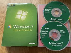 Microsoft Windows 7 Home Premium 32 & 64-bit UPGRADE for Vista w/ Product Key - Picture 1 of 5