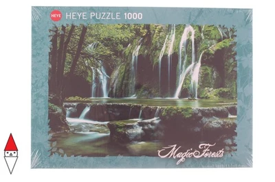 PUZZLE PAESAGGI HEYE FIUMI E CASCATE MAGIC FORESTS CASCADES 1000 PZ - Immagine 1 di 2