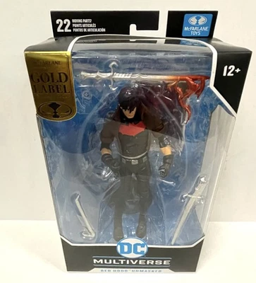 McFarlane Toys Gold Label DC Multiverse Red Hood Desenmascarado (DC Nuevo 52) (NISB) Foto 1 de 3