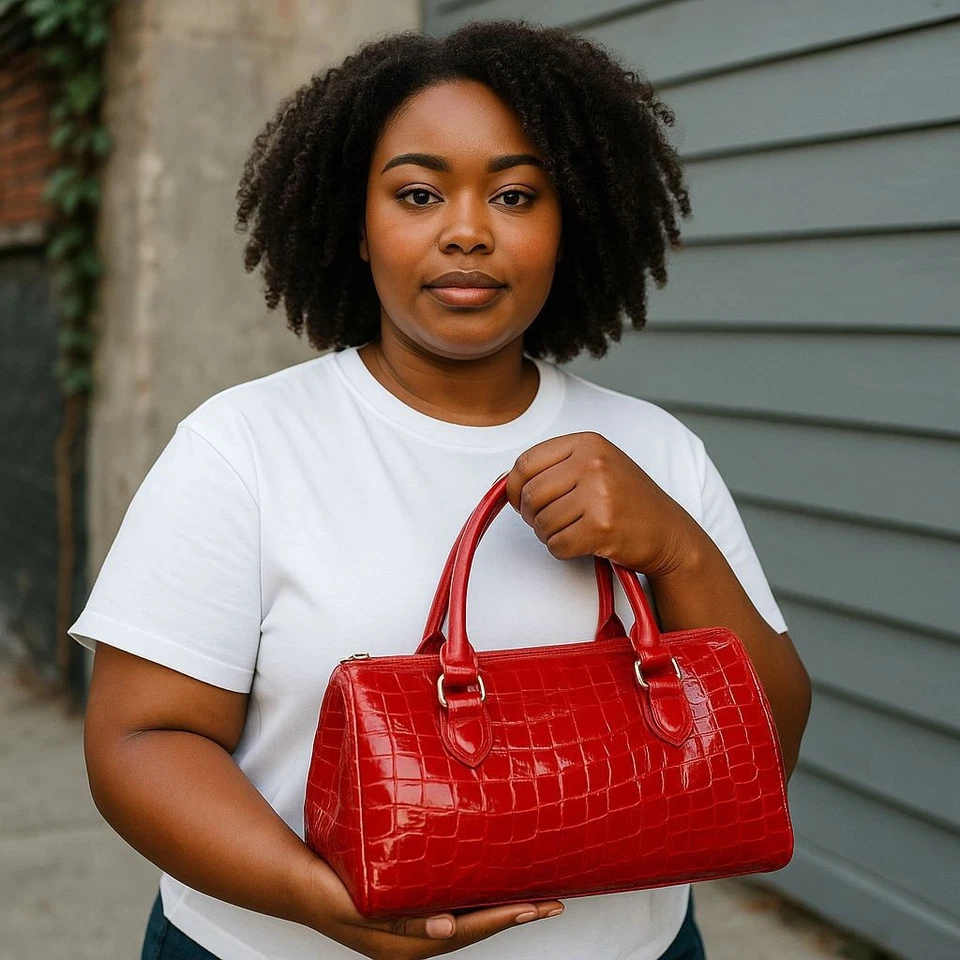 Primeware Insulated Wine Clutch Thermal Lined Bag Red Design W/Corkscrew NWT  - Image 1 of 4