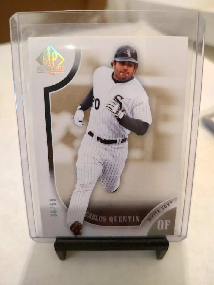 2009 SP Authentic - Carlos Quentin #20 SN /59 - Image 1 of 1