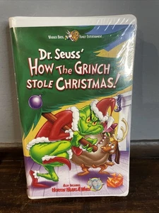 Dr.Seuss How the Grinch Stole Christmas - New / Sealed (VHS, 2000, Clam Shell) - Bild 1 von 4