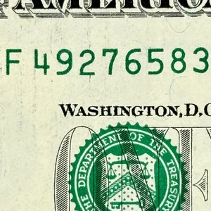 True Scattered Ladder 2-9 Full Complete Eight Digit Dollar Fancy Serial Number - Picture 1 of 6