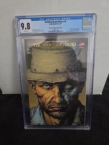 The Walking Dead Deluxe #8 - Gold Foil Variant - CGC 9.8 - Bild 1 von 3