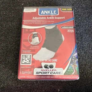 Mueller Adjustable Ankle Stabilizer - Black - Picture 1 of 2
