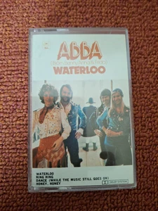 Cassette Album ABBA - Waterloo (1974) Epic Label - Picture 1 of 3