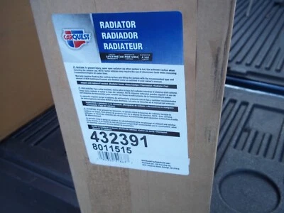 Radiator-Assembly    CARQUEST   P/N  432391 OR  8011515 - Image 1 of 2