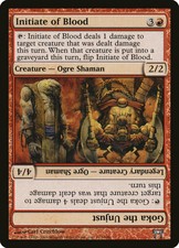 MTG - Initiate of Blood - Champions of Kamigawa - X1 - (LP) - FREE SHIPPING