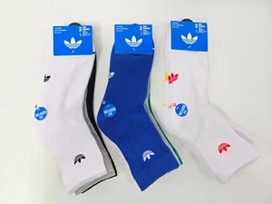 Adidas Cushioned Arch Compression High Quarter 3 Pack Size Large NWT - Imagen 1 de 7