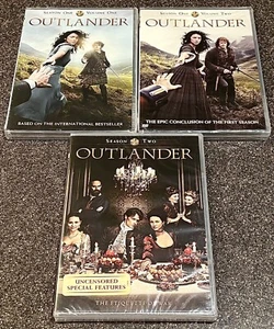 NEW!! Outlander Season 1 (Vol. 1 & 2) & 2 DVD Sets - SEALED with FREE SHIPPING!! - Picture 1 of 2