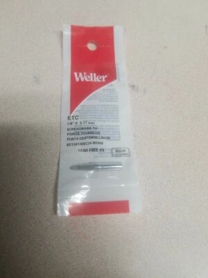 Weller - ETC Screwdriver Tip - 1/8" x 3.17mm - Lead Free  Foto 1 de 4