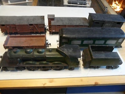 Rame bois métal plastique 1/43 O, Artisanal , taillé au couteau (non fonctionel) - Imagen 1 de 4