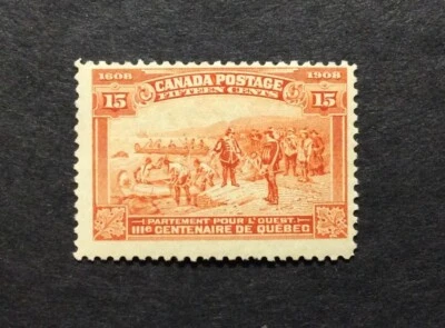 BroadviewStamps Canada #102 Champlain's Departure.  MNH F-VF.  CV$360+ - Image 1 of 2