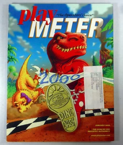PLAY METER Magazine January 2000 - Arcade Video Games Pinball Playmeter - Picture 1 of 3