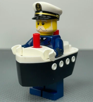 LEGO Ferry Captain Collectible Minifigure Series 23 CMF 71034 Figure Boat - Image 1 of 4