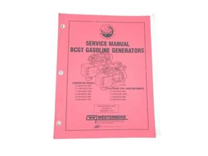 Westerbeke 44518 1ª Edición BCGT Gasolina Motor y Generador Manual de Servicio - Imagen 1 de 4