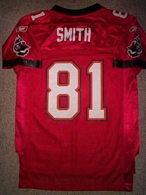 Camiseta deportiva REEBOK Tampa Bay Buccaneers ALEX SMITH NFL JÓVENES NIÑOS NIÑOS (m-mediana-mediana) Foto 1 de 3