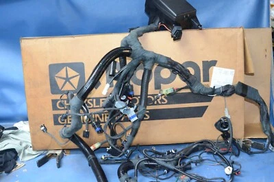 NOS 1990 Chrysler Imperial Wiring Harness Headlight & Dash Fuse Box Engine Mopar - Image 1 of 4