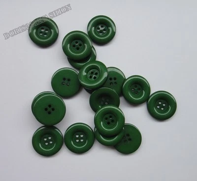 Resin Coat Sewing Buttons DIY 15mm 18mm 20mm 23mm 25mm 28mm 30mm 34mm 38mm - Image 1 of 4
