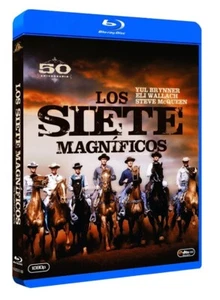 LOS SIETE MAGNIFICOS (1960) Ed. 50 aniversario BLU-RAY Región A-B-C L-13 - Imagen 1 de 2