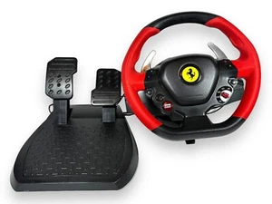 Xbox One Thrustmaster Ferrari 458 Spider Racing Wheel & Pedals - TESTED - Picture 1 of 12