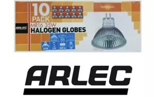 ARLEC 10 Pack MR16 35w Halogen Light Bulb With Dimmable Down Light Function - Picture 1 of 1