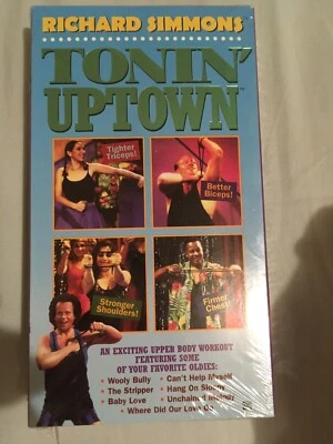 Richard Simmons Tonin' Uptown (VHS New, 1996) - Image 1 of 2