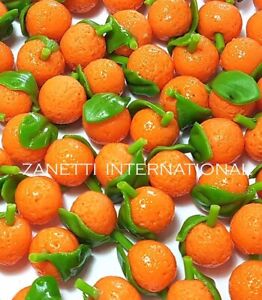 50 Dollhouse Miniature Oranges * Doll Mini Tiny Food Orange Fruit Wholesale Lot