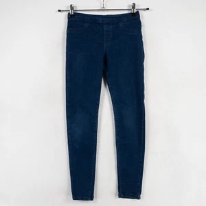 Levis Pull On Jegging Girls Sz 14 Regular Blue Dark Wash Stretch Casual - Picture 1 of 9
