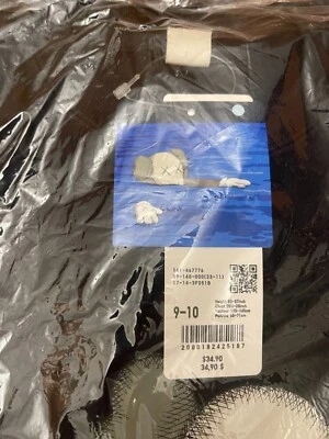 KAWS x Uniqlo Niños Sudadera Manga Larga (Talla EE. UU.) Negra NUEVA Foto 1 de 4