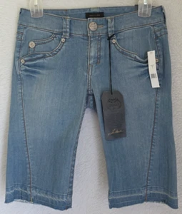 House of Dereon Womens Shorts Size 29 Bermuda Jean NEW - Picture 1 of 24