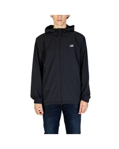 New Balance Q Speed Wind Jacket Running Style Men Black - Picture 1 of 5