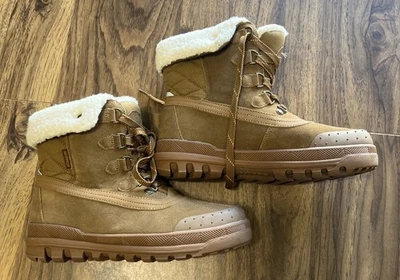 Bear Paw Women’s Brown Fur Trimmed Winter Snow Boots Size 10 - Image 1 of 4