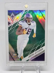 2022 Phoenix Justin Jefferson Phoenix Green /25 SSP Minnesota Vikings STUD WR! - Picture 1 of 12