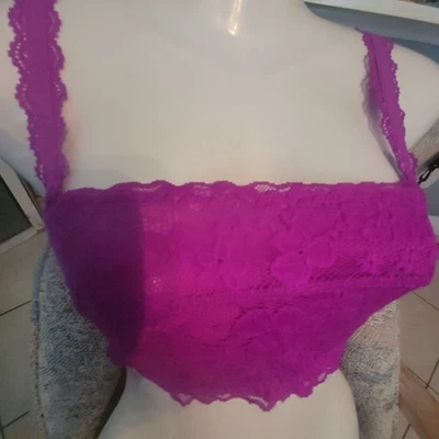 Bralette No Boundaries púrpura S/CH púrpura con aros sin relleno Foto 1 de 4