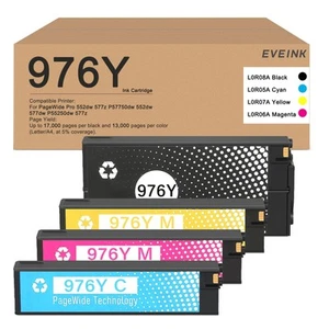 EVEINK 976Y Ink Cartridge Extra High Yield Replacement for 976Y L0R05A L0R06A... - Picture 1 of 6