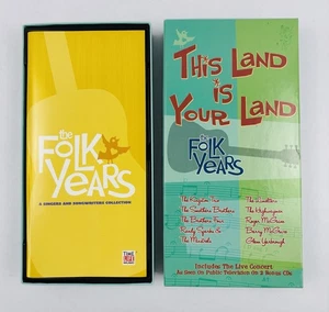 This Land Is Your Land: The Folk Years (2003, 10-Disc Box Set) Time Life Music - Picture 1 of 11