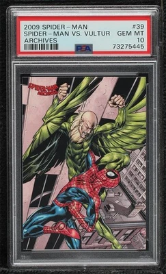 2009 Marvel Spider-Man: Archives Spider-Man vs Vulture #39 PSA 10 GEM MT 07qw - Image 1 of 3