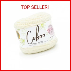 Lion Brand Yarn Coboo Yarn, 1 Pack, Vanilla Blossom - Picture 1 of 2