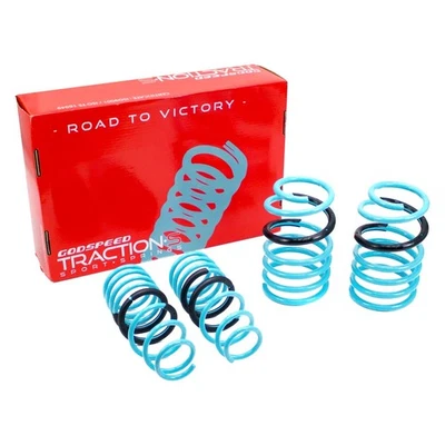 For Porsche Boxster 12-16 Lowering Springs 1.25" x 1.2" Traction-S Front & Rear Foto 1 de 3