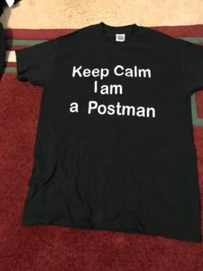 Camiseta Keep Calm I am a Postman para hombre M, algodón - Imagen 1 de 1