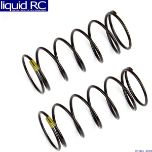 Resortes de choque delanteros Associated 91834 amarillo 4,30 lb/in L44 mm - Imagen 1 de 2