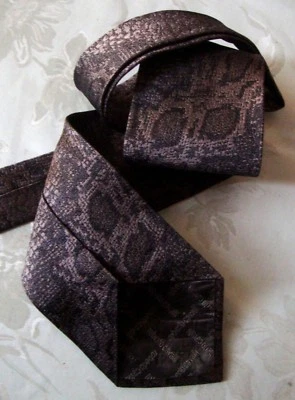 CRAVATTA UOMO (TIE) vintage ROBERTO CAVALLI New!  rare - Imagen 1 de 4