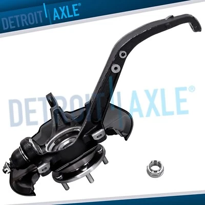 Front Left Steering Knuckle+Wheel Hub Bearing for 2009-12 Honda Accord Acura TSX - Image 1 of 4