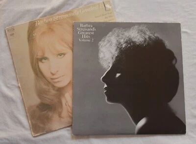Barbra Streisand's two albums, Vol.l & Vol.ll  Greatests Hits - Image 1 of 4