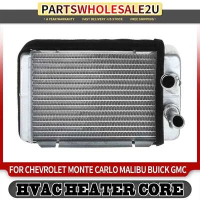 Núcleo de calefacción para Chevrolet Malibu 1978-1983 Monte Carlo 78-88 Buick Regal 78-87 Foto 1 de 4