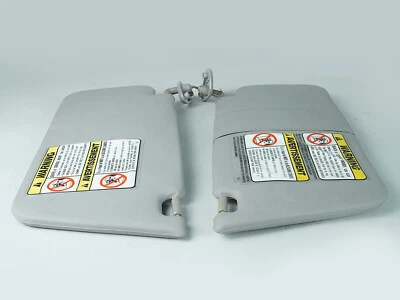 2000  Subaru Forester Sun Visor Shade Interior Inner Right Left Set Of 2 Oem Foto 1 de 4